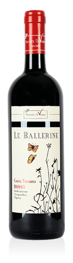 Costa Toscana IGT Rosso Le Ballerine 2023 Tenuta di Vaira