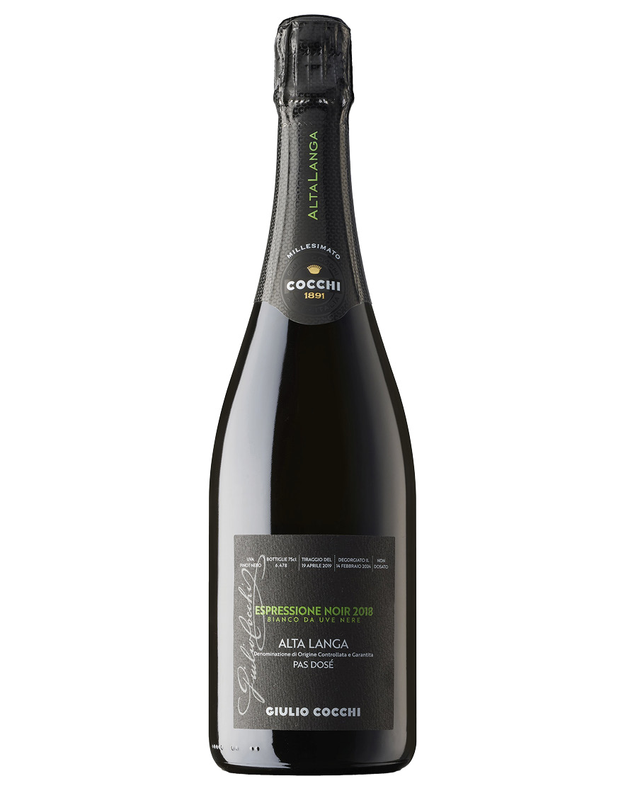 Alta Langa DOCG Pas Dosé Espressione Noir 2018 Cocchi