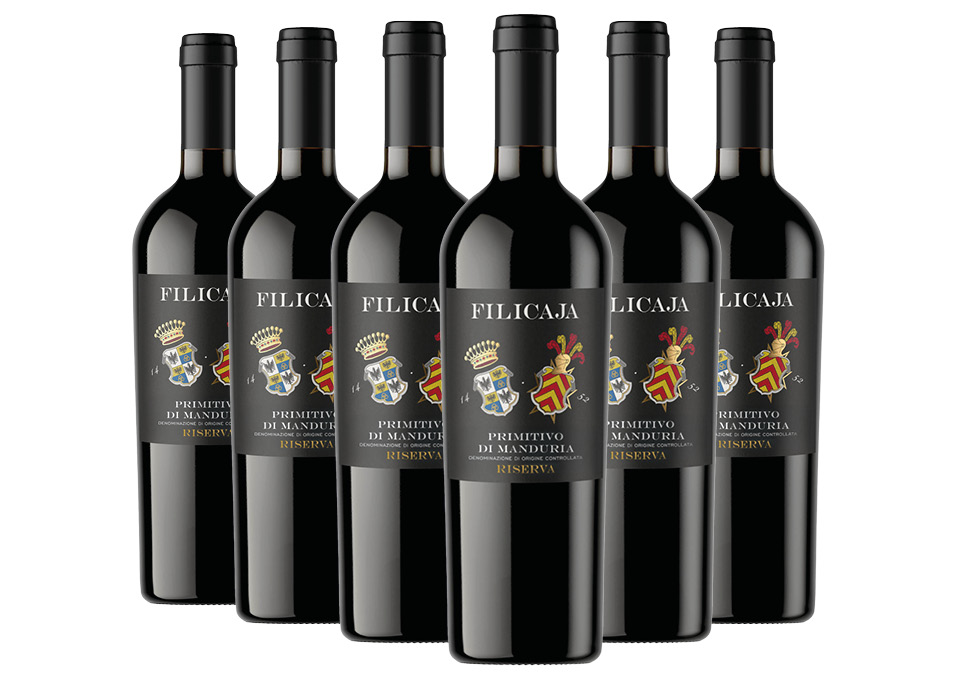 Primitivo di Manduria Riserva DOC Collezione del Conte 2018 Villa da Filicaja
