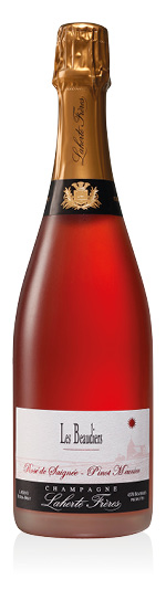 Champagne AOC Extra Brut Rosé de Saignée Les Beaudiers 2020 Laherte Frères