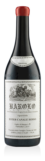 Barolo DOCG Ester Canale Rosso Vigna Rionda 2021 Giovanni Rosso