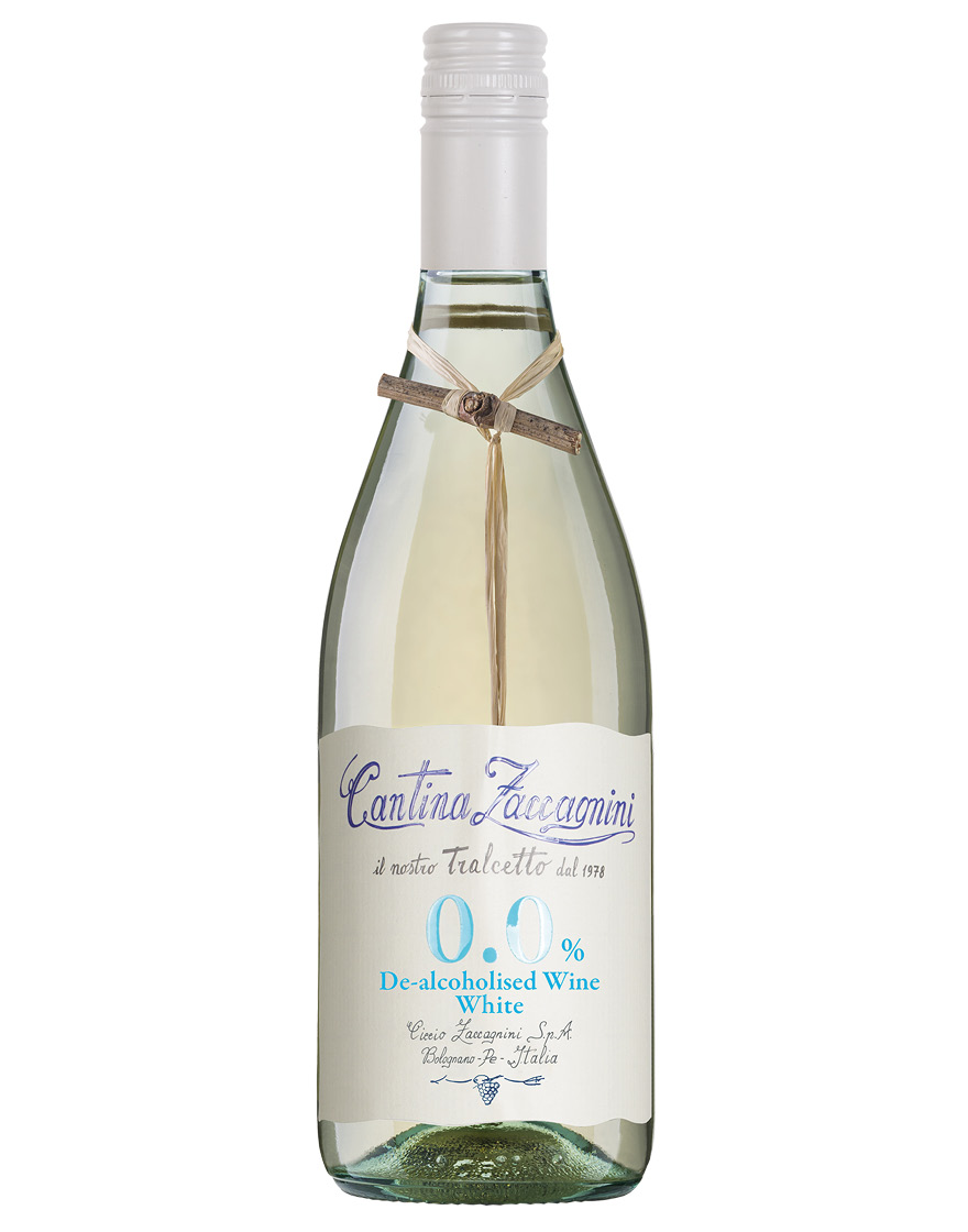 Tralcetto Vino Dealcolato Bianco Zaccagnini