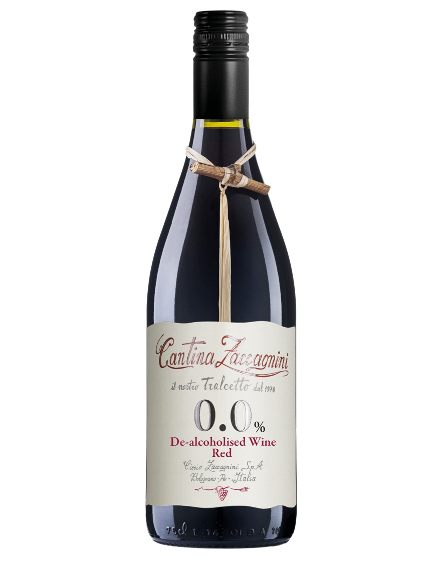 Tralcetto Vino Dealcolato Rosso Zaccagnini