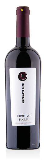 Puglia IGT Primitivo Dieci.Nove.Dieci 2023 Losito e Guarini