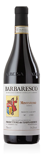 Barbaresco DOCG Riserva Montestefano 2020 Produttori del Barbaresco