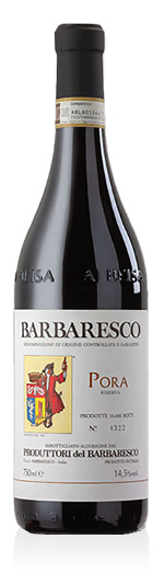 Barbaresco DOCG Riserva Pora 2020 Produttori del Barbaresco