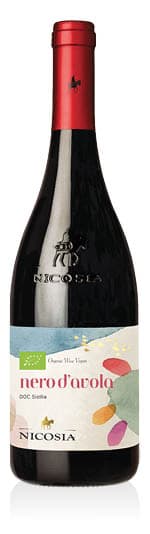 Sicilia DOC Nero d'Avola Bio Vegan 2023 Nicosia