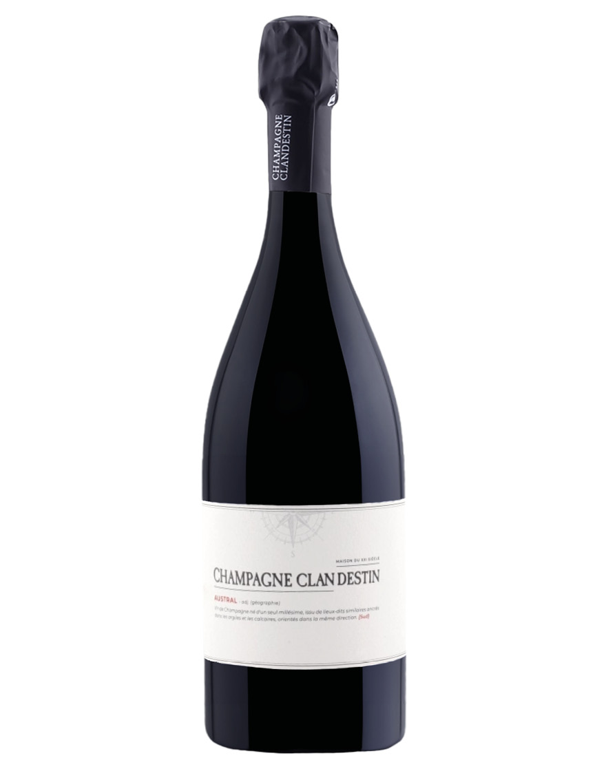 Champagne AOC Brut Nature Austral 2022 Clandestin 