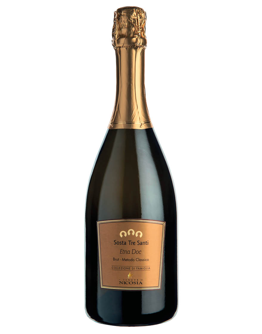 Etna DOC Brut Metodo Classico Sosta Tre Santi 2020 Nicosia