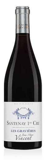 Santenay AOC 1er Cru Rouge Les Gravières 2022 Jean-Marc Vincent