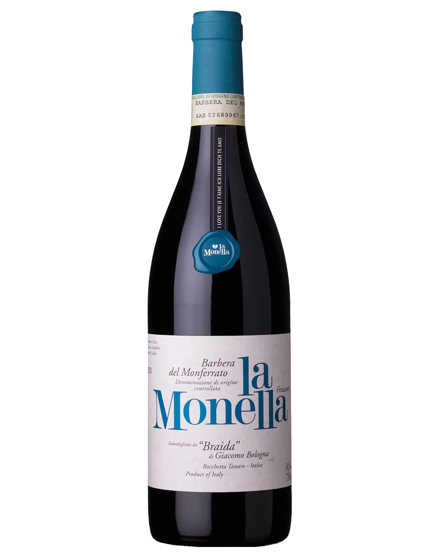 Barbera del Monferrato DOC Frizzante La Monella 2024 Braida