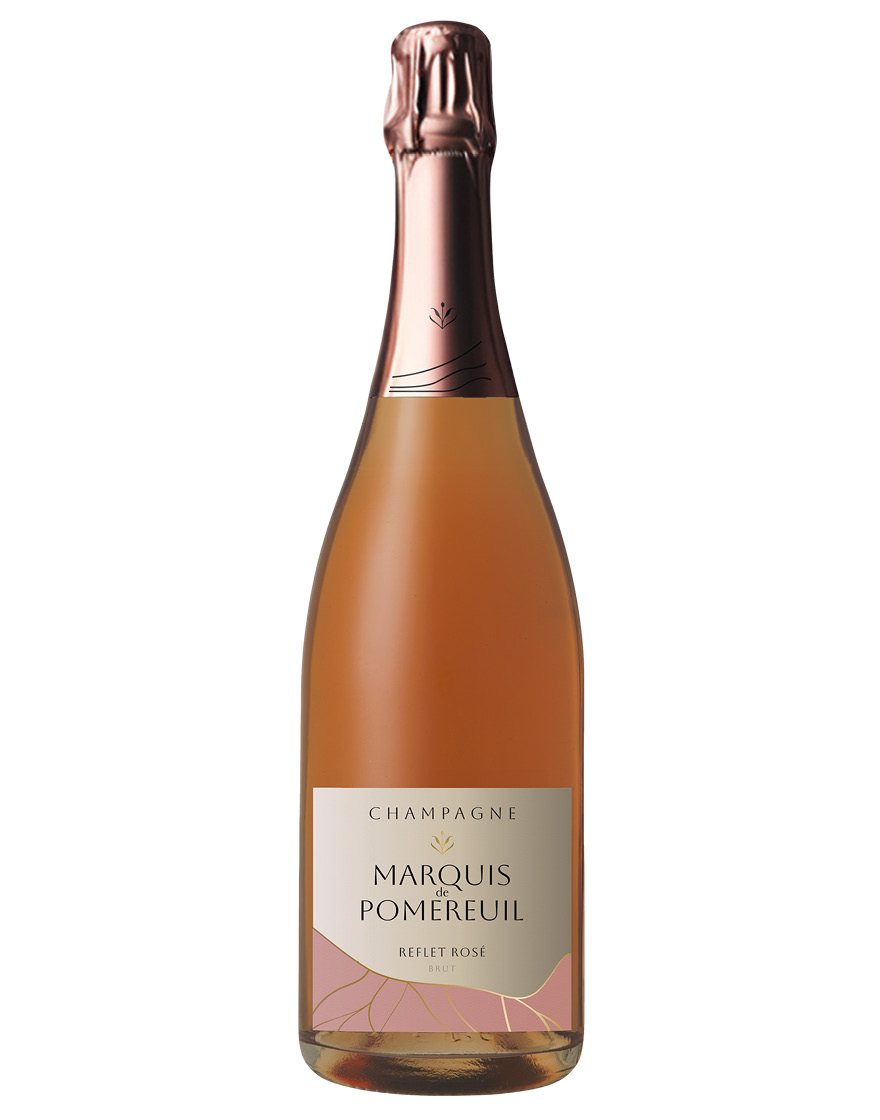 Champagne AOC Brut Rosé Reflet Marquis de Pomereuil