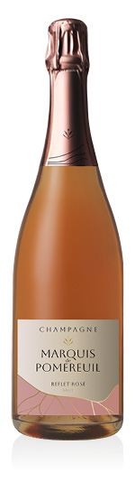 Champagne AOC Brut Rosé Reflet Marquis de Pomereuil