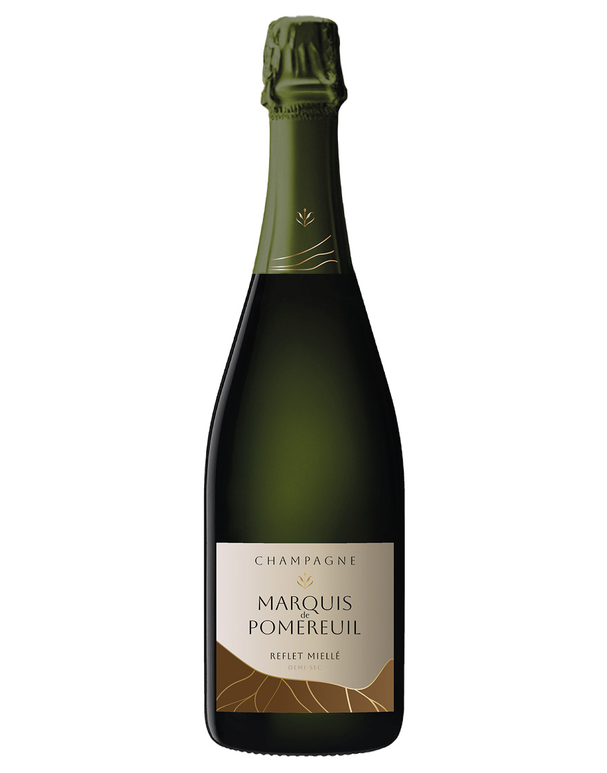 Champagne AOC Demi-Sec Reflet Miellé Marquis de Pomereuil