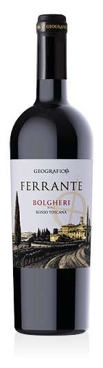Bolgheri DOC Rosso Ferrante 2021 Geografico