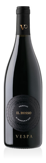 Primitivo di Manduria DOC Il Rosso dei Vespa 2023 Vespa Vignaioli per Passione