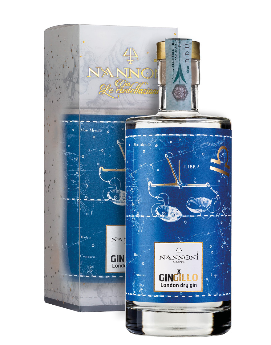 London Dry Gin Gingillo X Bilancia Nannoni