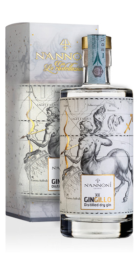 Distilled Dry Gin Gingillo XII Sagittario Nannoni