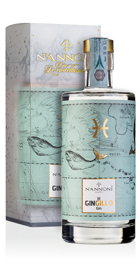 London Dry Gin Gingillo III Pesci Nannoni