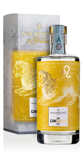 London Dry Gin Gingillo VIII Leone Nannoni