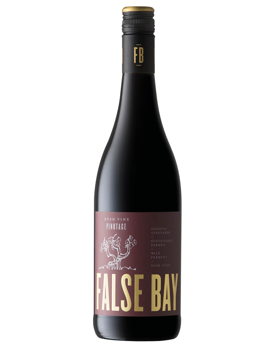 Coastal Region Pinotage WO Bush Vine 2023 False Bay