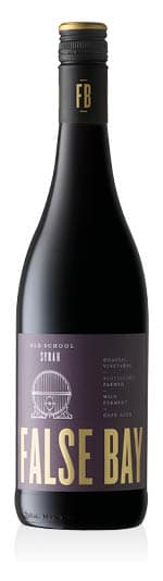 Coastal Region Syrah WO Old School 2023 False Bay