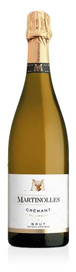 Crémant de Limoux AOC Brut Martinolles Vergnes