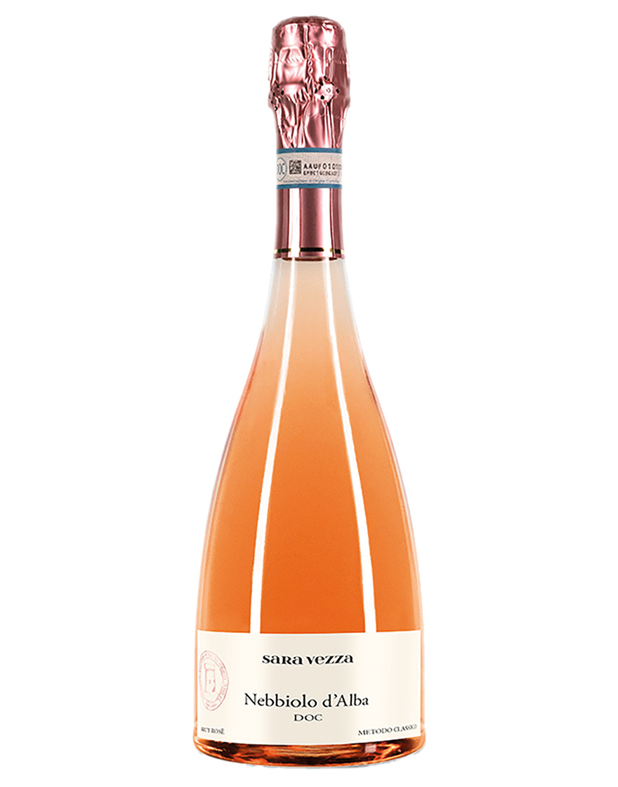 Nebbiolo d'Alba DOC Spumante Metodo Classico Brut Rosé 2019 Sara Vezza