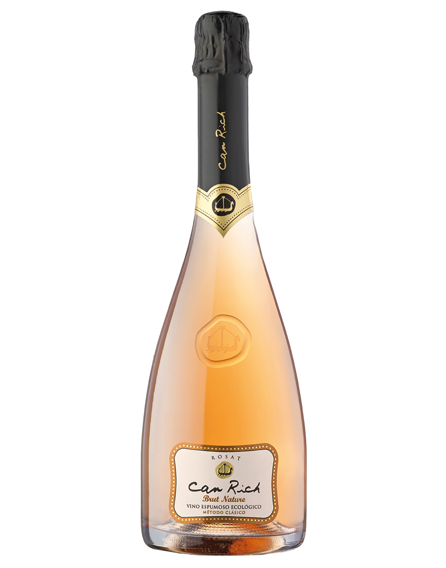 Vino Espumoso Rosat Brut Nature 2022 Can Rich
