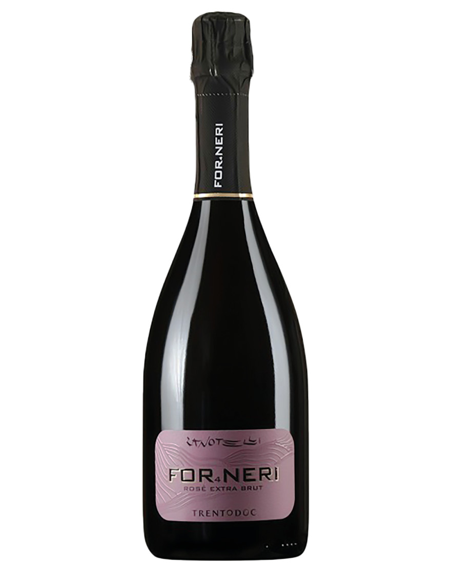 Trento DOC Extra Brut Rosé For4neri 2021 Zanotelli