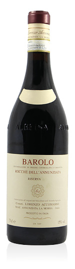 Barolo DOCG Rocche dell'Annunziata Riserva 2017 Accomasso