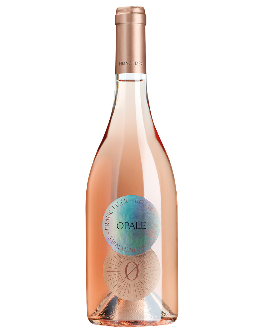 Vino Rosato Fermo Dealcolato Opale Franc Lizêr