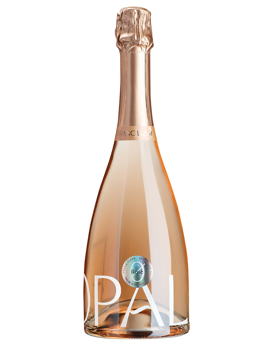 Vino Spumante Rosé Dealcolato Opale Franc Lizêr