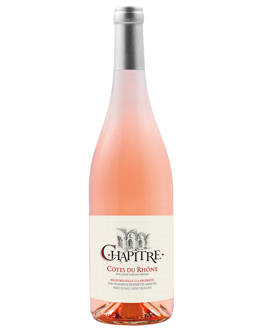 Côtes du Rhône AOP Rosé Chapitre 2024 Vignerons Propriétés Associés
