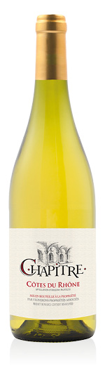 Côtes du Rhône AOP Blanc Chapitre 2024 Vignerons Propriétés Associés