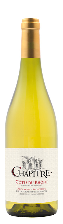 Côtes du Rhône AOP Blanc Chapitre 2024 Vignerons Propriétés Associés