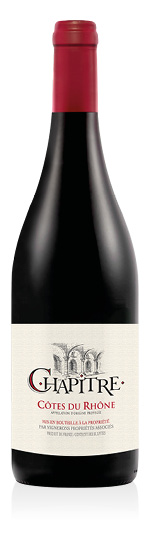 Côtes du Rhône AOP Rouge Chapitre 2023 Vignerons Propriétés Associés