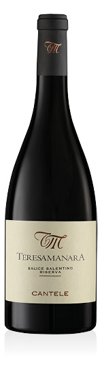 Salice Salentino DOC Rosso Riserva Teresa Manara 2021 Cantele
