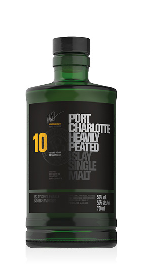 Port Charlotte 10 Aged Years Islay Single Malt Scotch Whisky Bruichladdich Distillery