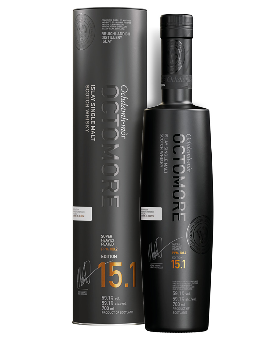 Islay Single Malt Scotch Whisky Octomore 15.1 Bruichladdich Distillery