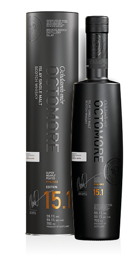 Islay Single Malt Scotch Whisky Octomore 15.1 Bruichladdich Distillery