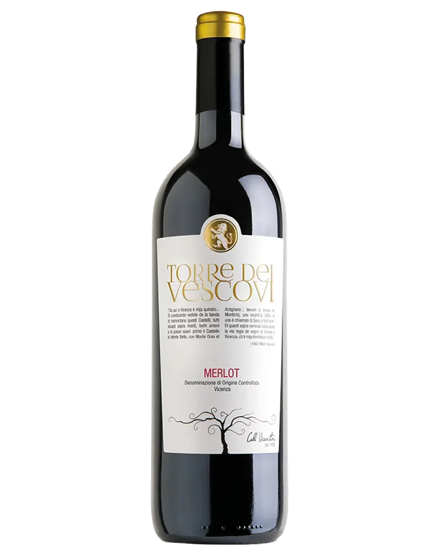 Vicenza DOC Torre dei Vescovi Merlot 2023 Colli Vicentini