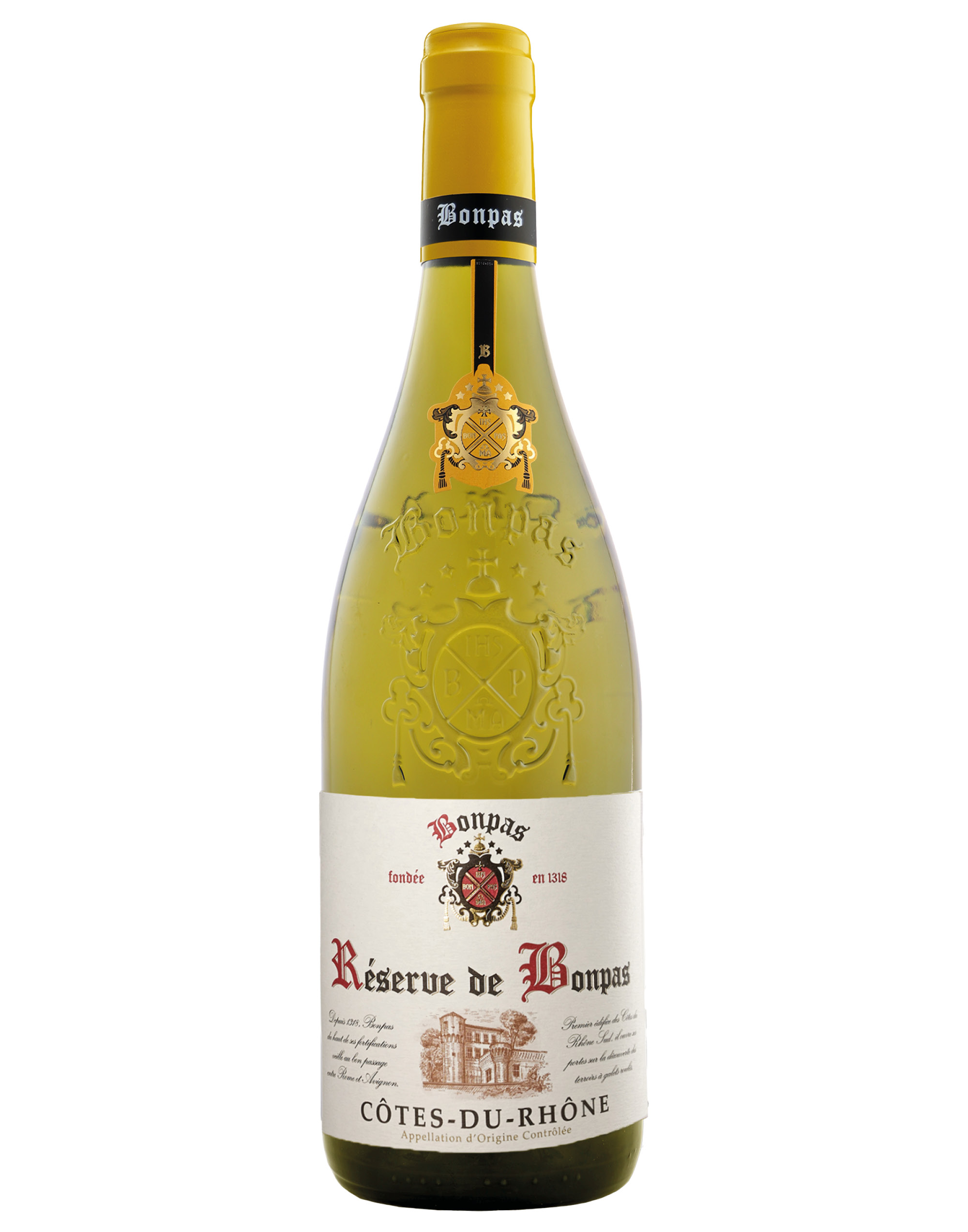 Côtes du Rhône AOC Blanc Réserve de Bonpas Bonpas 2024 0,75 ℓ