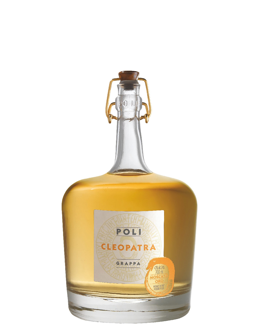 Grappa Moscato Oro Cleopatra Poli
