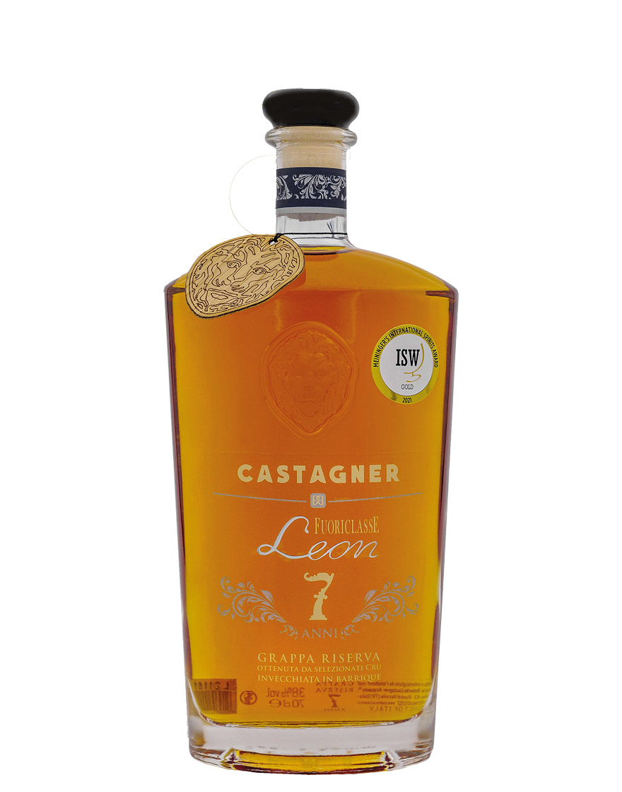 Grappa Riserva 7 Anni Fuoriclasse Leon Castagner