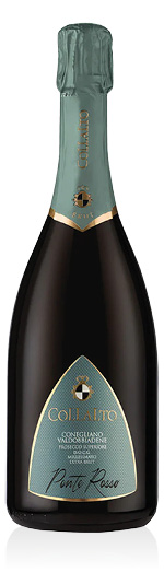 Prosecco Superiore di Conegliano Valdobbiadene DOCG Extra Brut Ponte Rosso 2024 Conte Collalto