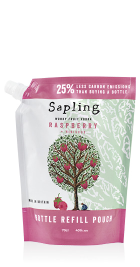 Wonky Fruit Vodka Raspberry + Hibiscus Sapling