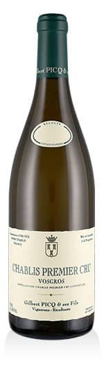 Chablis AOC Premier Cru Vosgros 2023 Gilbert Picq