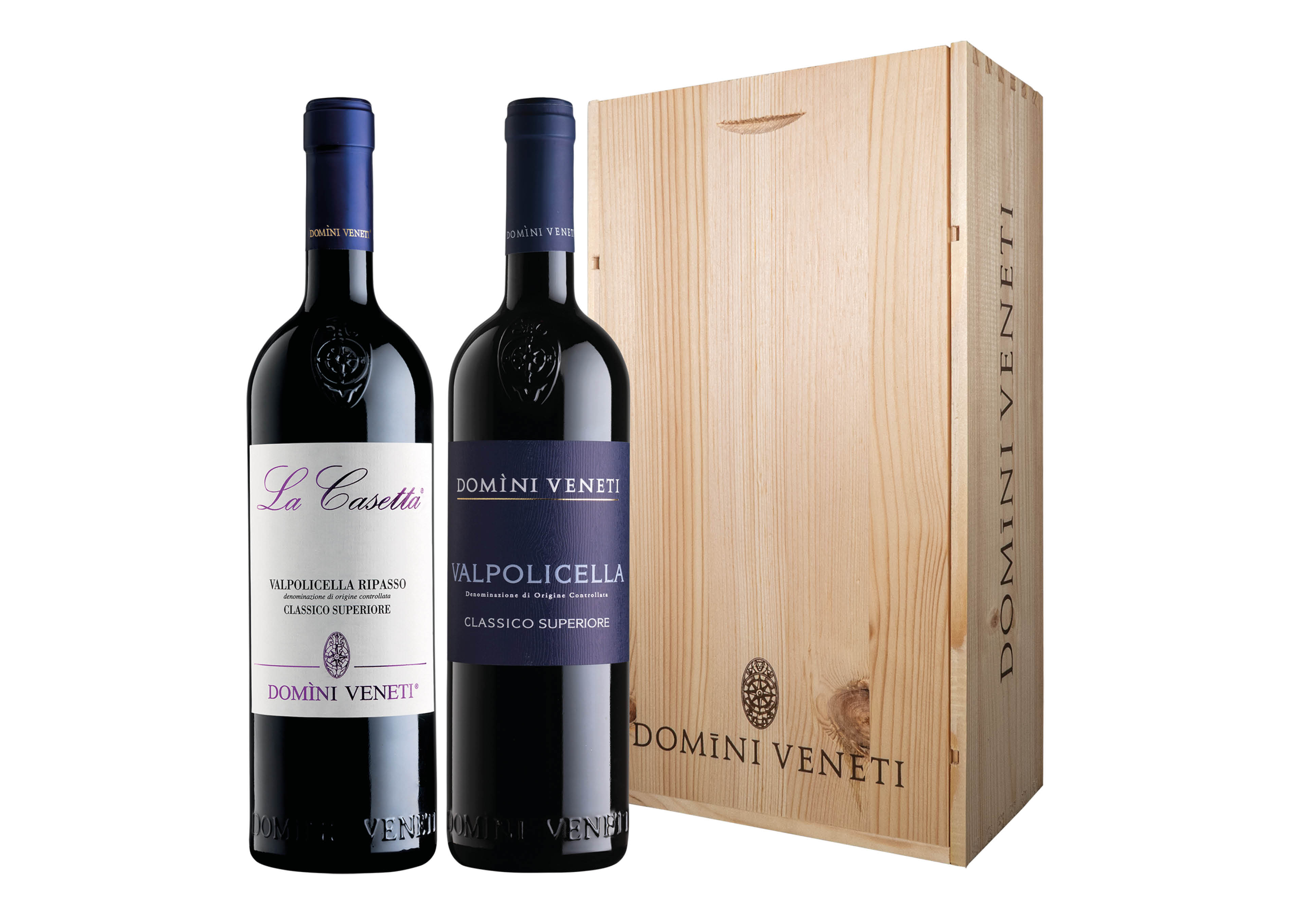 Cassetta Domini Veneti con Valpolicella Superiore e Ripasso