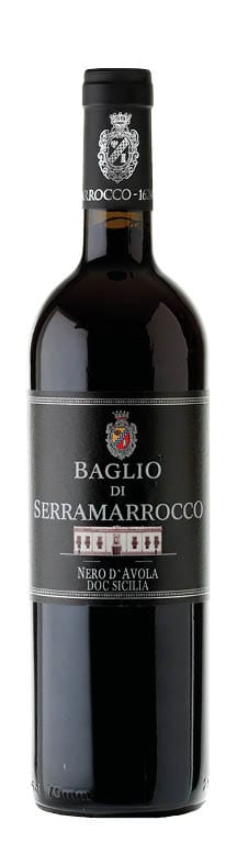 Sicilia DOC Nero d'Avola Baglio di Serramarrocco 2022 Barone di Serramarrocco